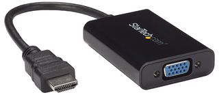 STARTECH HD2VGAA2 Connector Adapter, HDMI, 1 Ways, Plug, VGA, 1 Ways, Receptacle