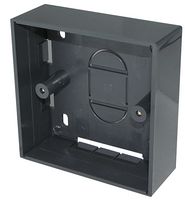TUK 3L32BK 连接器配件, 后部安装盒, 单路(86x86 mm)面板, TUK Data/Telecoms Back Boxes