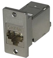 TUK SGKSSUPM 在线适配器,RJ45 插口对 RJ45 插口,8 路,屏蔽,6A 类,面板安装