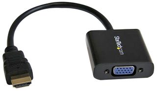 STARTECH HD2VGAE2 连接器适配器, HDMI, 1 路, 插头, VGA, 1 路, 插座