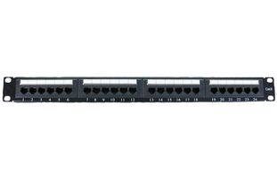 PRO SIGNAL UT-899544 配线架, RJ45, 24 端口, Cat6, 1机架单元, Pro Signal Punch Down Patch Panels