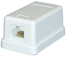 TUK SKH1 模块连接器, 连接盒 - RJ45, 1 x 1 (端口), 8P8C, Cat6