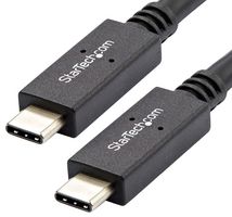 STARTECH USB31C5C1M USB Cable, 1m 3ft USB C Cable w/ 5A Power Delivery M/M, USB 3.1 10Gbps, USB-IF Certified