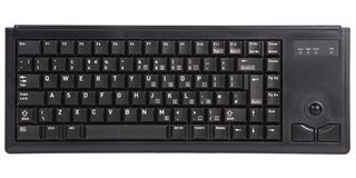 CHERRY G84-4400LUBGB-2 USB有线黑色键盘带轨迹球