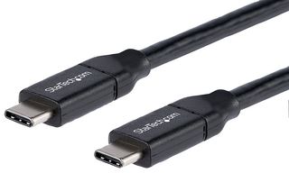 STARTECH USB2C5C3M USB Cable, 3m 10 ft USB C to USB C Cable w/ 5A PD, M/M, USB 2.0, USB-IF Certified