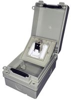 TUK WJSG Modular Connector, Connection Box, Cat6a, IP65, Panel Mount