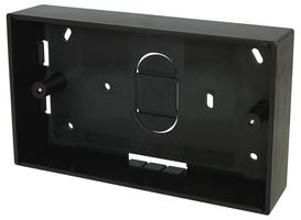 TUK 3L32G2BK 连接器配件, 后部安装盒, 双路 (86x146mm) 面板, TUK Data/Telecoms Back Boxes