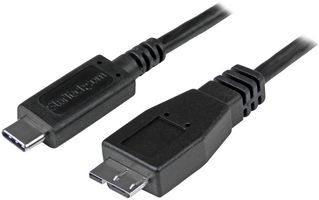 STARTECH USB31CUB50CM USB Cable, 0.5m USB C to Micro USB Cable, M/M, USB 3.1 (10Gbps)