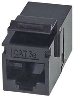 TUK FACK4BK 直列式适配器, Cat5e, Coupler, Keystone, RJ45, RJ45