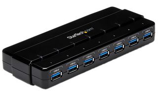STARTECH ST7300USB3B 集线器, USB 3.0, 7端口, 5 Gbps, 电源供电