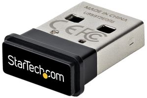 STARTECH USBA-BLUETOOTH-V5-C2 Adapter, USB Bluetooth 5.0 Adapter for PC/Computer, USB Bluetooth Dongle/Receiver, EDR/LE