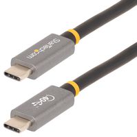 STARTECH CC1M-40G-USB-CABLE USB Cable, 3ft (1m) USB4 Cable, USB-IF Certified USB-C Cable, 40 Gbps, 8K, 100W, USB C to C