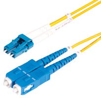 STARTECH SMLCSC-OS2-5M Fiber Optic Cable, 5m (16.4ft) LC to SC (UPC) OS2 Single Mode Duplex Fiber Cable, 9/125µm, LSZH