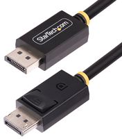 STARTECH DP21-1M-DP80-CABLE 音频/视频电缆组件, 显示端口插头, 显示端口插头, 3.28 ft, 1 m, 黑色