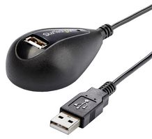 STARTECH USBEXTAA5DSK USB Cable, Type A Plug to Type A Receptacle, 1.5 m, 5 ft, USB 2.0, Black