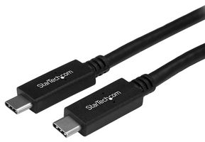 STARTECH USB315CC2M USB Cable, 2m (6ft) USB C Cable w/Power Delivery (3A) M/M USB 3.0 5Gbps, USB-IF Certified
