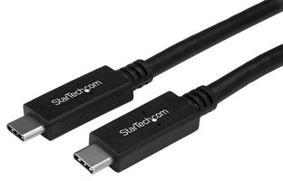STARTECH USB315CC1M USB Cable, 1m 3 ft USB-C to USB-C Cable, M/M, USB 3.0 (5Gbps)
