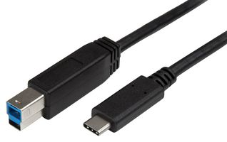 STARTECH USB315CB2M USB 数据线，2 m（6 ft）USB-C 至 USB-B 数据线，公/公，USB 3.0（5Gbps）