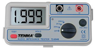 TENMA 72-6948 Digital Audio Speaker Impedance Tester