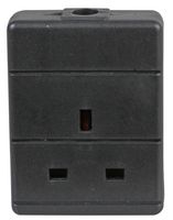 PRO ELEC ASO-001 BLACK 延长线, 1 出口, 13 A