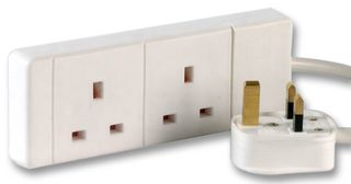 PRO ELEC 2118-10M EXTENSION LEAD, 2WAY, 10M