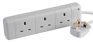 PRO ELEC 9338-2M EXTENSION LEAD, 3WAY, 2M