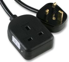 PRO ELEC 0138B-5M 延长线, 1 出口, 英式, 13 A, 250 V, 英式G型, 5 m
