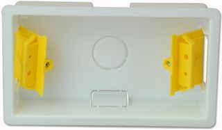 APPLEBY SFSB629 Dry Lining Box, 2-Gang, Plastic, 35mm