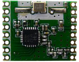 HOPERF RFM67W-868S2 射频发送器模块, (G)FSK, (G)MSK, OOK, 600 Kbps, 868MHz, 17 dBm灵敏度, 1.8V至3.7V