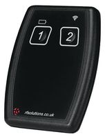RF SOLUTIONS QUANTA-4T2 Remote Control System, Transmitter, 2 Channel, 433MHz, 100m