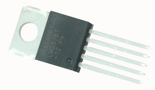 TEXAS INSTRUMENTS LM2576T-12/NOPB Regulator, Buck (Step Down), 4V to 40V in, 12V out, 52KHz, 3A, Fixed, 125°C, TO-220-5