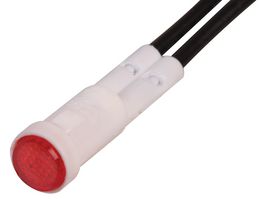 ARCOLECTRIC / BULGIN LIMITED L295000MAA 发光二极管指示器 面板安装, 红色, 230 VAC, 8 mm, 3 mA, 无评级