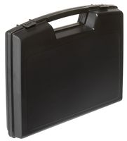 MULTICOMP PRO 17025.079.GPB 存储盒, 带泡沫塑料, 塑料, 黑色, 240mm x 205mm x 48mm