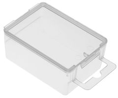 MULTICOMP PRO B1 存储盒, 1 格, 透明, 30MM X 65MM X 47MM