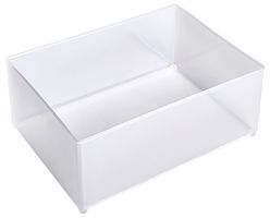 RAACO 119320 分类嵌件,ESD,聚丙烯(PP),透明,69mm x 109mm x 157mm