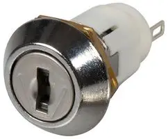 LORLIN SRL-5-E-S-2 键锁开关, SPDT, SRL Series, 2路, 焊接, 1 A
