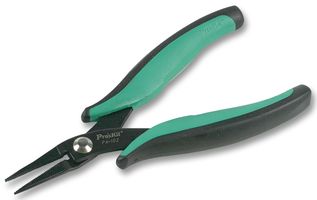 PROSKIT INDUSTRIES PA-102 Plier, Long Nose, Carbon Steel, 150 mm Overall Length