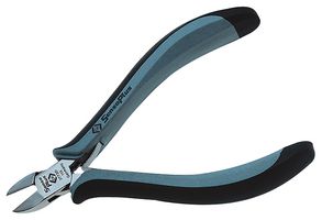 CK TOOLS T3773D 115 剪切机, 椭圆头切, 125 mm, 斜角, 1.5 mm, CK Tools - Sensoplus ESD Cutters