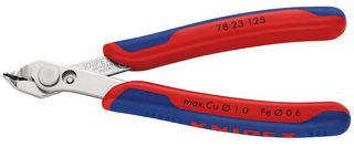 KNIPEX 78 23 125 剪切机, 侧面, 125 mm, 平齐, 1 mm, 54 °, Knipex - Super Knips