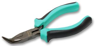 PROSKIT INDUSTRIES PM-755 Plier, Bent Nose, Carbon Steel, 138 mm Overall Length