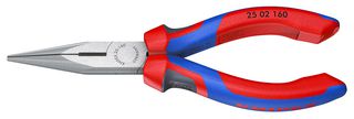 KNIPEX 25 02 160 钳, 尖嘴, 抛光, 总长160 mm