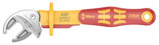 WERA 05020152001 扳手，自动调节，16mm钳口，190mm长度，Joker 6004系列