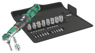 WERA 05075832001 Torque Wrench Set, A2, 2N-m to 12N-m, 23 Pieces