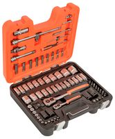 BAHCO S800 扳手和套筒套件,1/4 "和 1/2" 方型起子,77 件