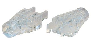 TUK PSRL6.5 连接器配件, 透明, 应力消除罩, TUK SPEEDY RJ45 6.5 mm防弯曲弧形闩锁插头, PC(聚碳酸酯)主体