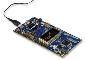 MICROCHIP ATSAM4L-EK 评估板, ATSAM4LC4C MCU, OLED彩色显示屏, 电容性触摸功能