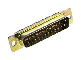 ITT CANNON DBMM25PE D SUB CONN, PLUG, 25POS, DB, SOLDER