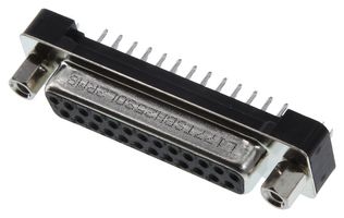 AMPHENOL COMMUNICATIONS SOLUTIONS L177TSBH25SOL2RM8 D SUB CONN, RCPT, DB, 25POS, SOLDER