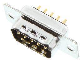 AMPHENOL COMMUNICATIONS SOLUTIONS L717DE09PV 连接器, D-SUB, 公, DE, 9路, 焊接
