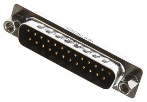 AMPHENOL COMMUNICATIONS SOLUTIONS L717SDB25PVFC309 连接器, D-SUB, 公, DB, 25路, 焊杯